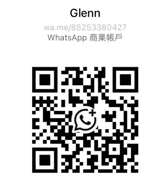 扫一扫，关注WhatsApp