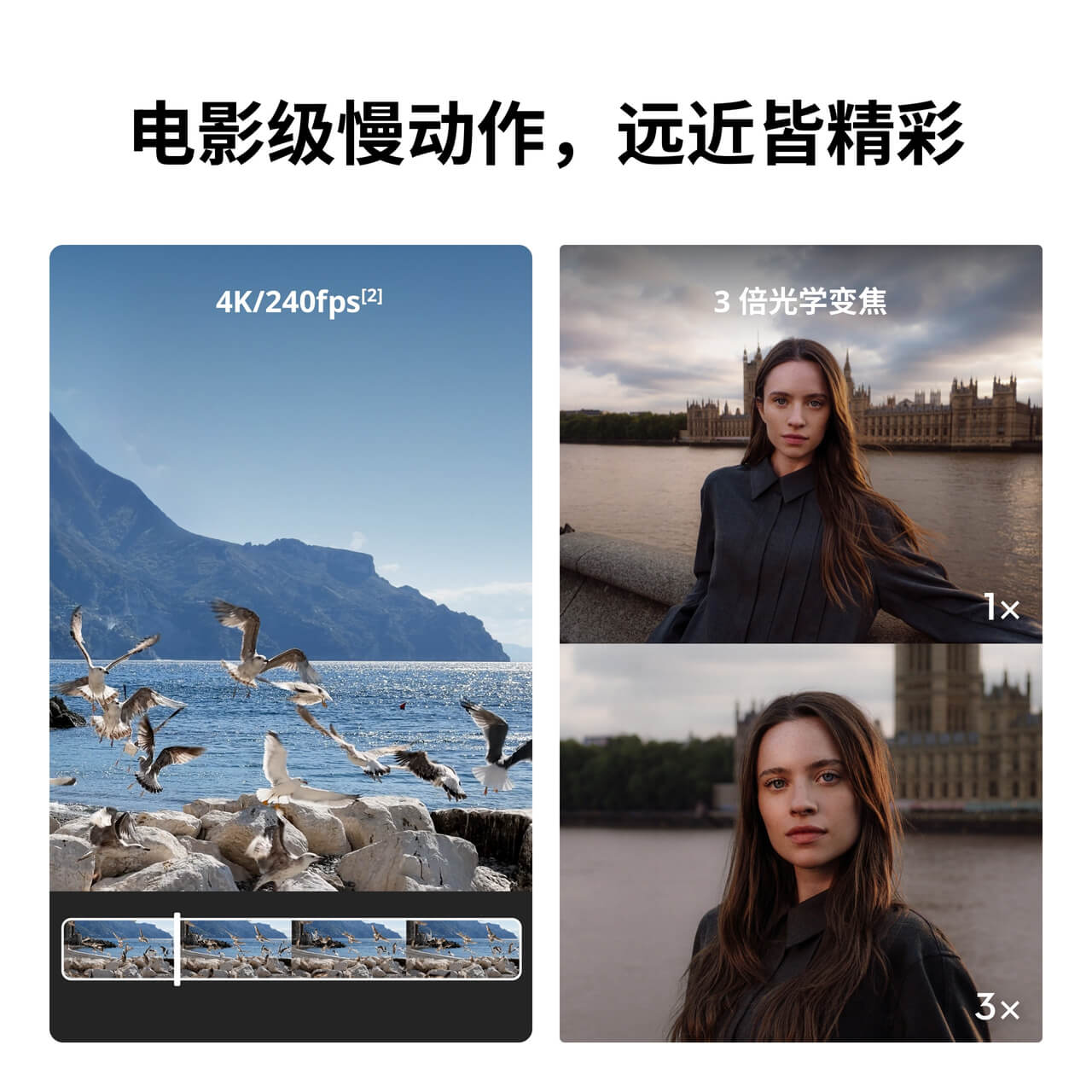 Osmo Pocket 4P 标准套装（珠光白）