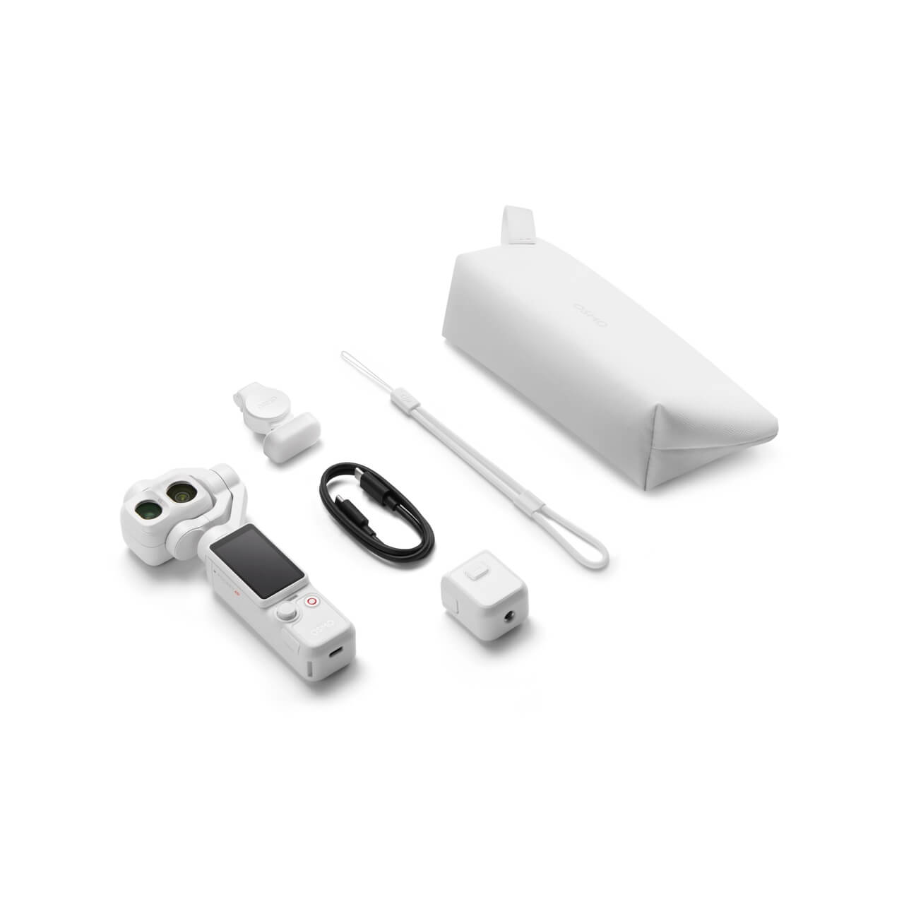 Osmo Pocket 4P 标准套装（珠光白）